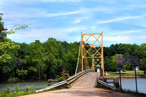 Beaver Bridge in the town of Beaver Arkansas
